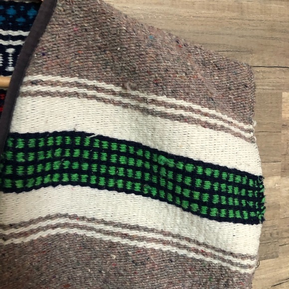 Handmade Boho Cotton Wool Blend Unisex Vest - Picture 4 of 7